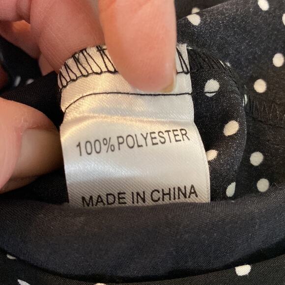 NWT SEEK the Label Australia Spaghetti Strap Polka Dot Jumpsuit Size Small - Picture 7 of 8